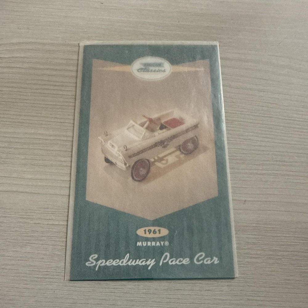 Vintage Hallmark Kiddie Classics 1961 Murray Speedway Pace Car – Box & COA - Picture 12 of 16